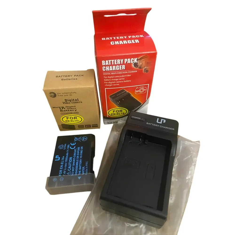 EN-EL14 EN EL14a Battery Charger Pack, LP Charger for Cameras & More